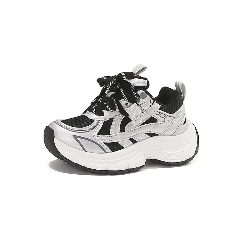 Breathable Double Mesh Kids Sneakers - Lightweight Slip-On Running Shoes For Boys & Girls, Non-Slip Athletic Casual Shoes For Toddler Children_voghion.com