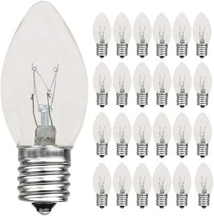 Cross-border 120v American standard C9 tungsten bulb 25 lamp equipment bubble waterproof lighting outdoor courtyard decoration replacement bulb