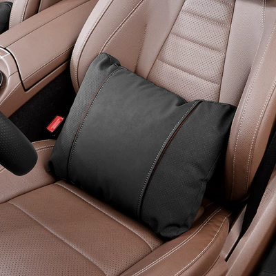 Audi Seat Cushions, Lumbar Support – Headrest - k-type-noble-black-1-waist-support