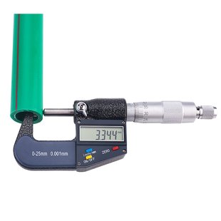 Ll Special Probe Digital Display Micrometer Tube Wall Thickness Double Tip Round Tip Blade Blade Small Head 0-25mm Outer