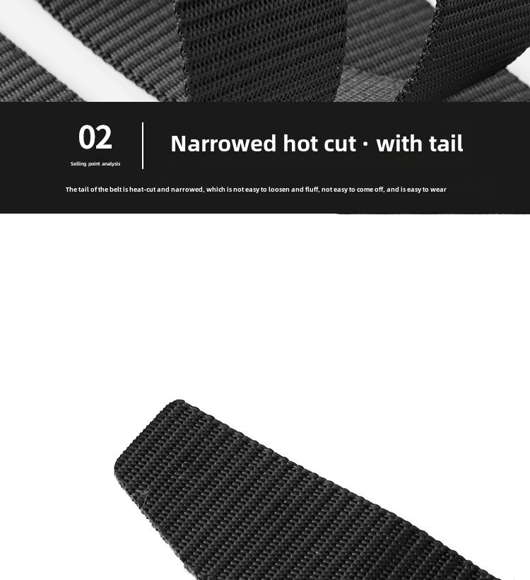 New all-match belt men's cobra buckle cloth belt sports tactical belt wholesale in stock men's belt high sense_viptrois.com