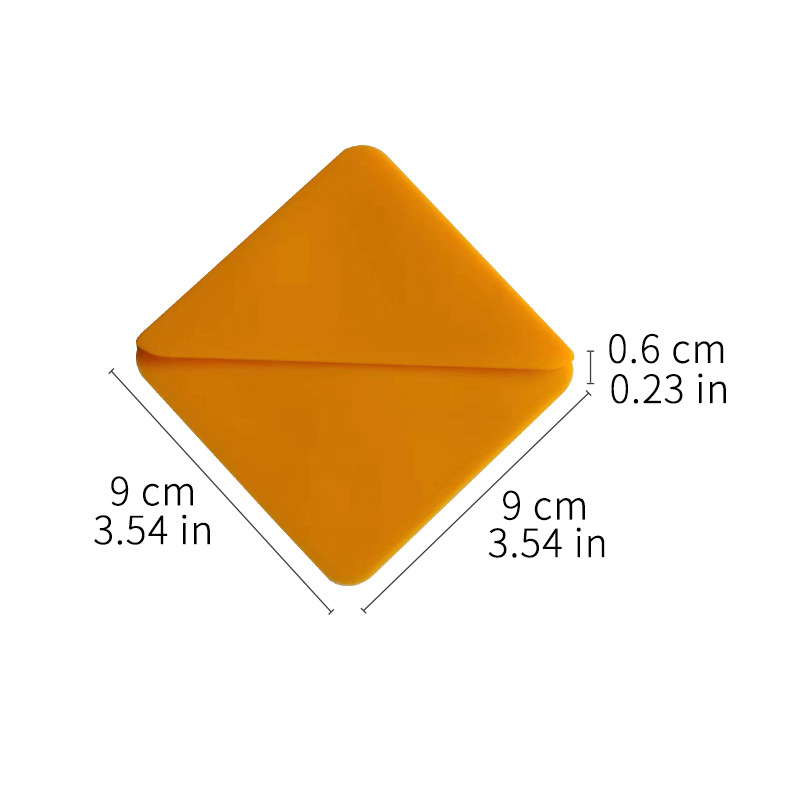 Marcador de silicona simple libro esquina signo para amigos estudiante decorativo libro páginas práctico artístico colorido papelería