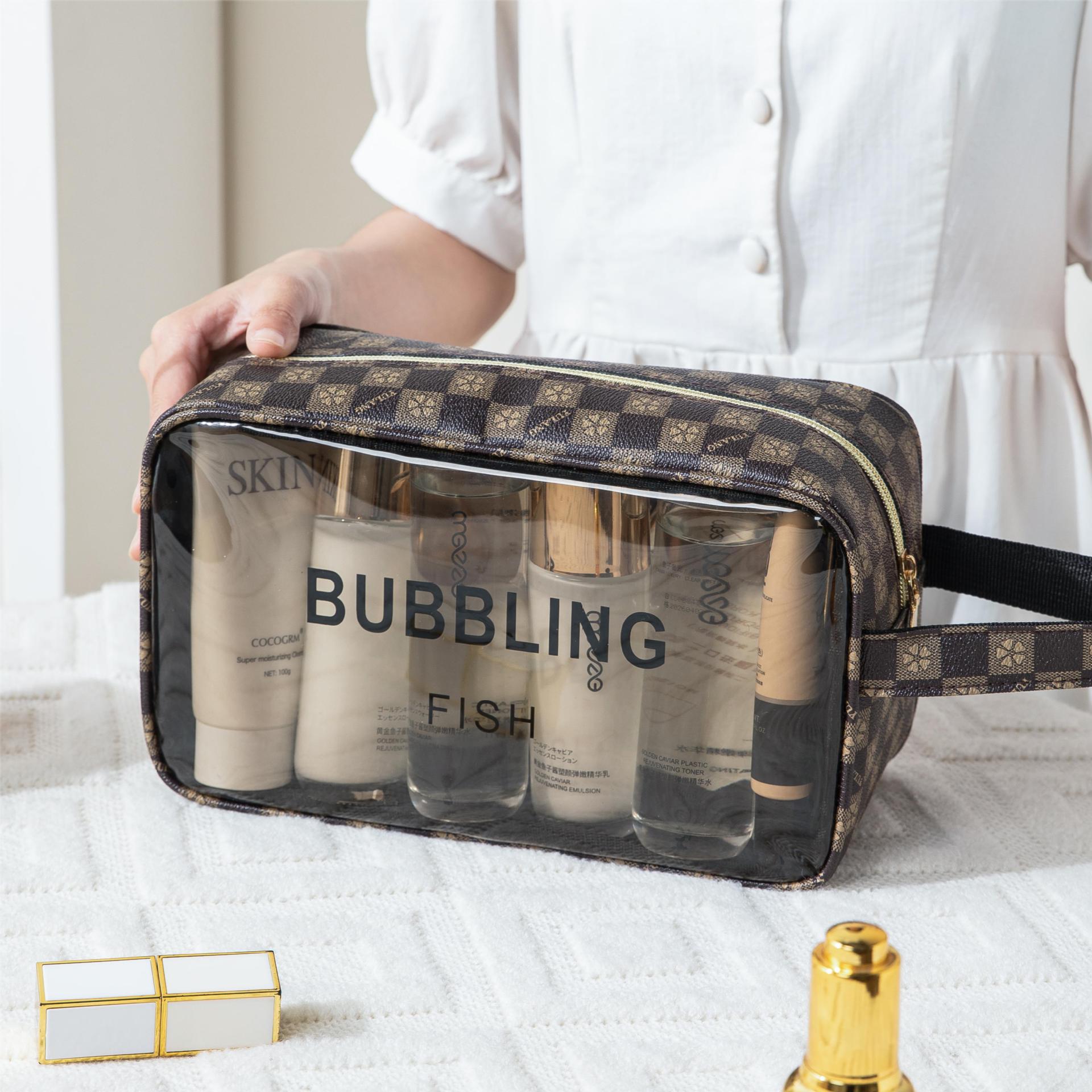 Bolsa de lavado, separación seca y húmeda de gran capacidad, bolsas de almacenamiento de baño de baño de baño de alta calidad de viaje de playa portátil