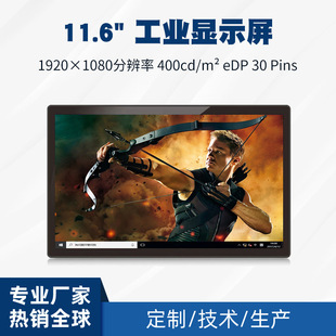 11.6��IPS�@ʾ��1920&times;1080�߷�eDP�ӿڹ�����LCDȫ�N�Ͽ�����Ļ