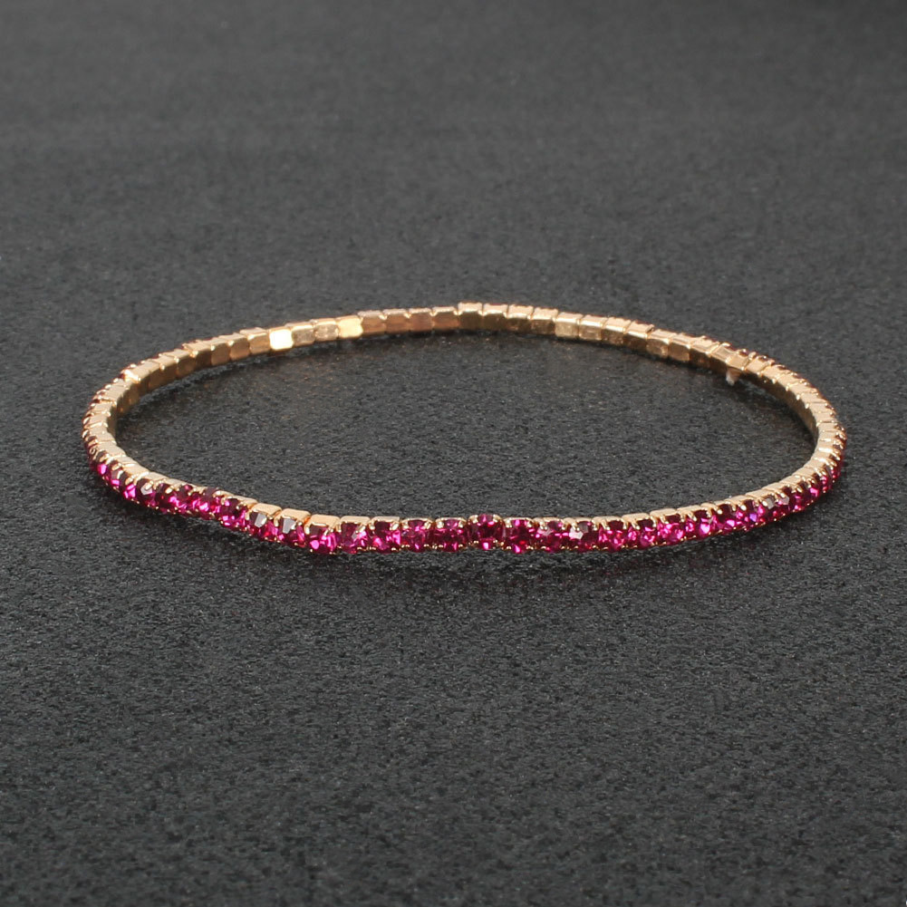 S6 팔찌 골드 퍼플