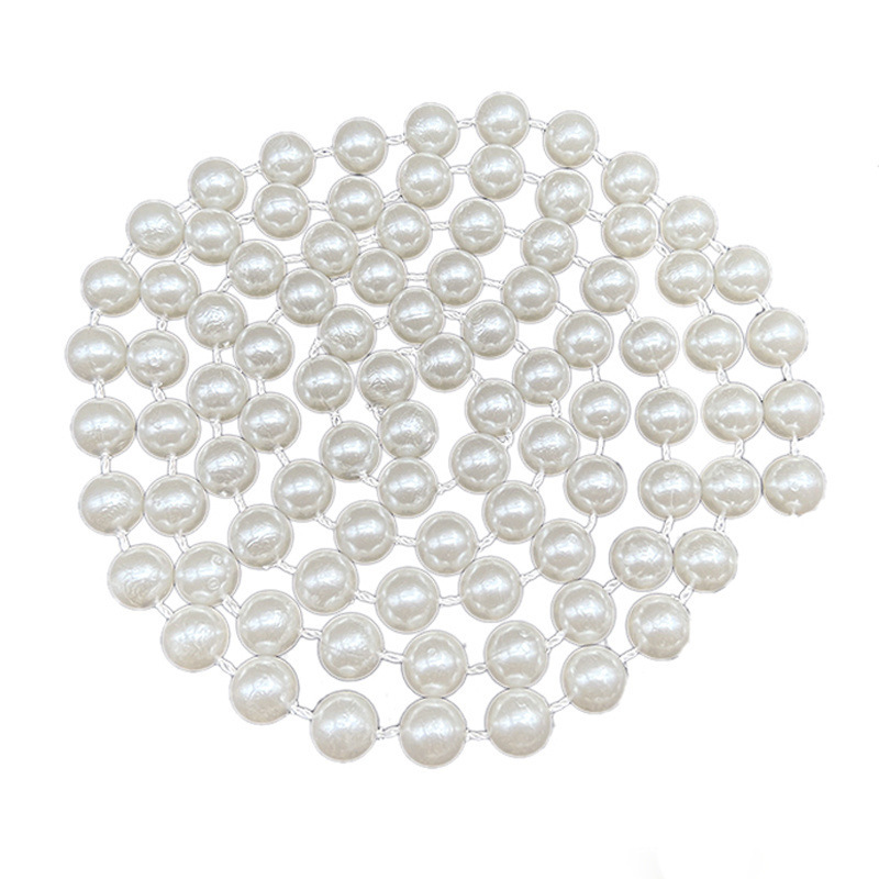 4-14mm wedding pearl chain ABS imitation pearl beaded wedding decoration pearl chain running water line bead factory