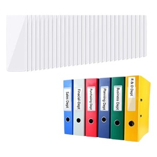 Amazon Warehouse Классификационная индексная карта ПВХ прозрачный пластиковый набор карт канцелярские принадлежности самоклеящийся прозрачный держатель для этикеток