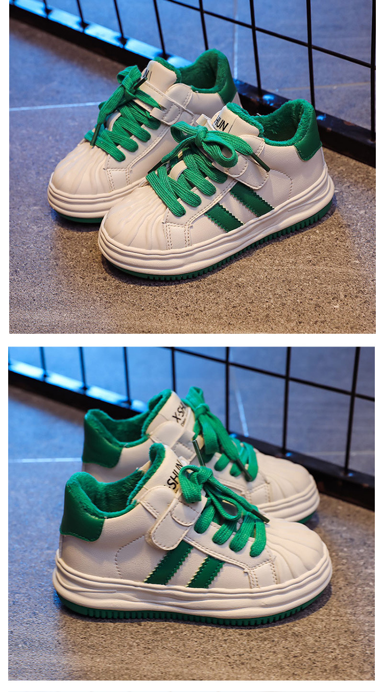 Sneakers alte da bambino con interno in peluche calde e morbide_voghion.com