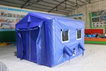 蓝色帐篷 充气帐篷 免搭建速开帐篷 跨境工厂 外贸热销 亚马逊