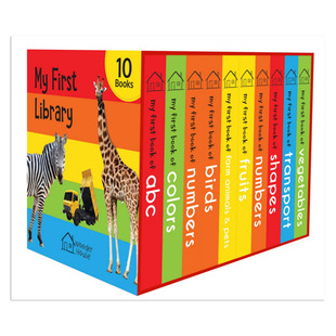English Original My First Worlds Enlightenment Word Book My First Library First Library