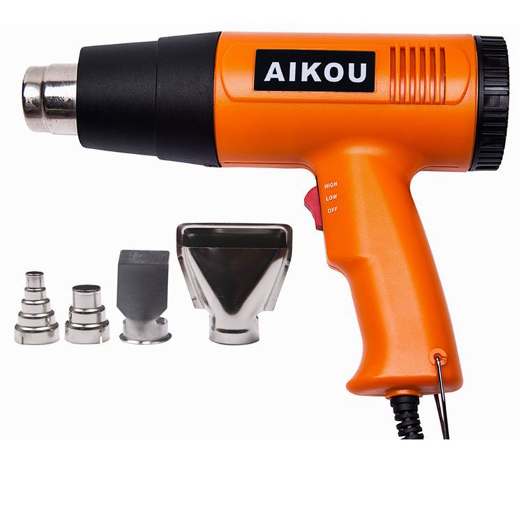厂家批发1800W调温热风枪工业汽车贴膜烤枪热缩膜高温热风枪