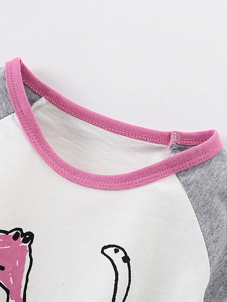 Malwee niños de manga corta verano nuevo estilo europeo y americano camiseta de cuello redondo impresa camiseta de aire extranjero ropa infantil