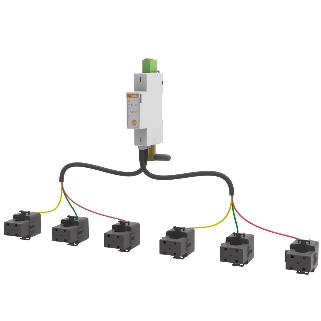 Ankerui ADL200N-CT Балконный микрофотоэлектрический счетчик энергии с Wi-Fi для хранения данных