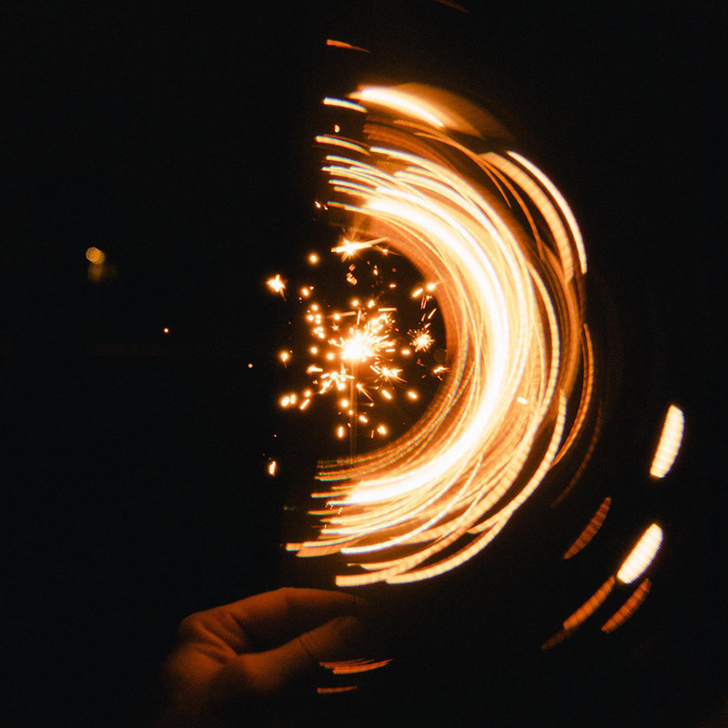 Transfronteriza nueva fotografía accesorios Half Moon vortex halo efecto especial SLR micro sola cámara efecto especial filtro 77mm82mm