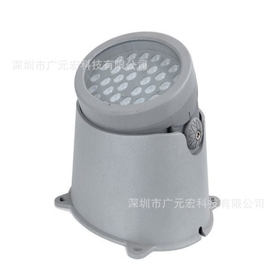 广元宏福州48W瓦 LED投射灯72W圆形照树灯36W投光灯RGB红光蓝光绿