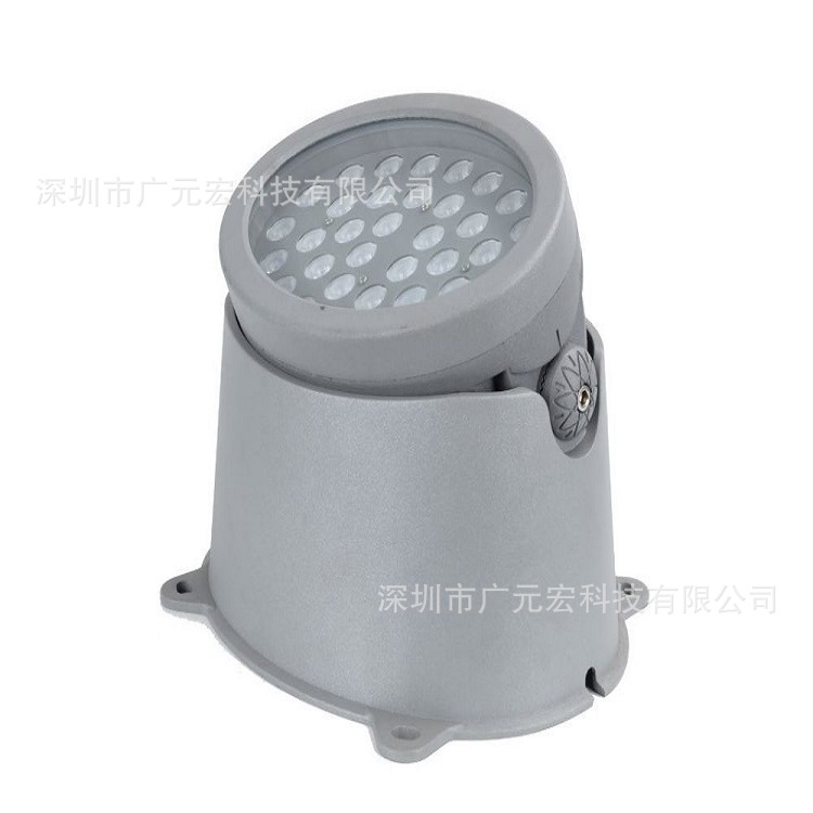广元宏福州48W瓦 LED投射灯72W圆形照树灯36W投光灯RGB红光蓝光绿