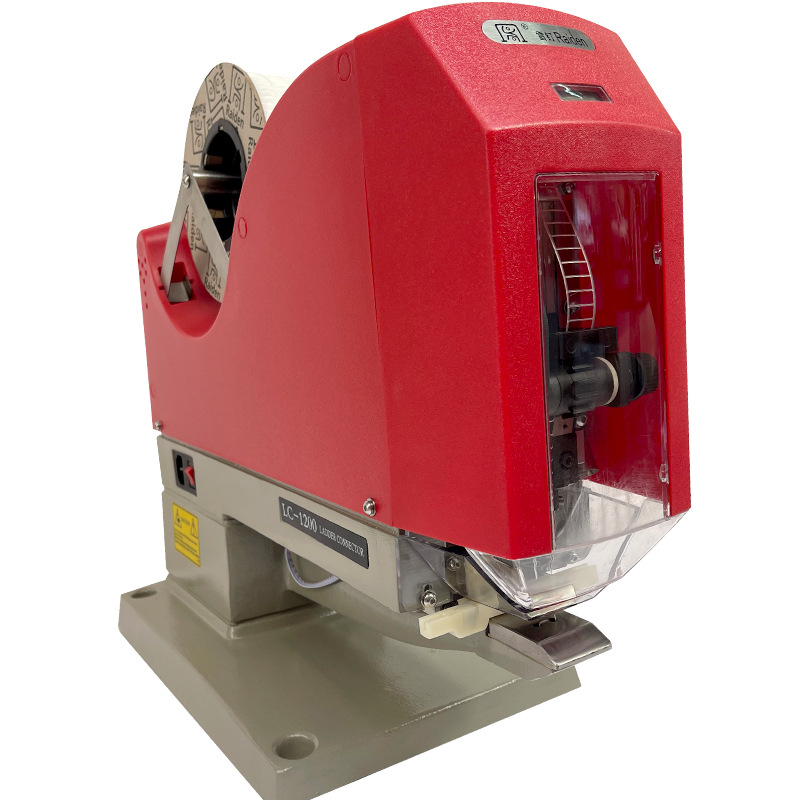 胶针机梯形腰卡机代替订书机自动订机塑料腰牌机洗水标签吊牌机