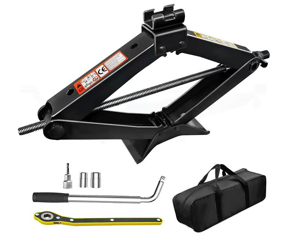 Coche Jack 2 toneladas ahorro de trabajo herramienta de descarga de neumáticos de coche