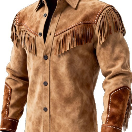 K Small Niche Design Tassel Jacket With Retro Temperament And Fashionable Top_viptrois.com