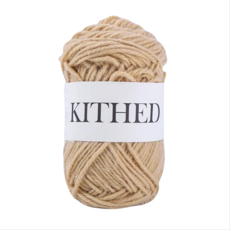 Вязаная вручную сумка из шерсти KITHED DIY, крючком, смесь шерсти, вязаная вручную средняя крупная пряжа