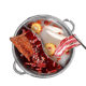 Yuanyang Pot Hot Pot Basin with Lid Thickened Yuanyang Hot Pot Household Stainless Steel Hot Pot Pot for Induction Cooker