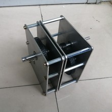 同轴输入输出增速齿轮箱变速箱金属减速箱行星手摇发电机