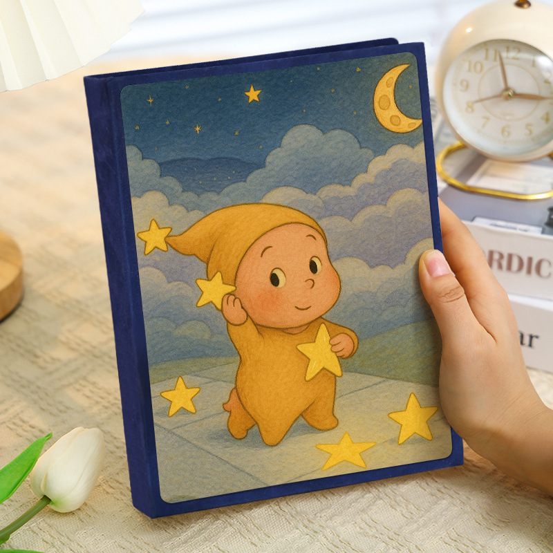 Children's 6inch Photo Album, Commemorative Album, Large Capacity 6inch Baby Growth Photo Storage Album, 3inch Polaroid Photo Album