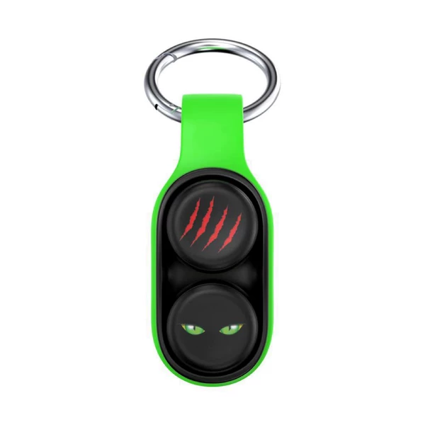 Fluorescent green magnetic absorption buckle