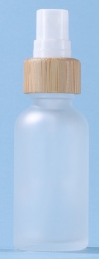 Punto transfronterizo 10-100ml boquilla de bambú botella de spray de vidrio marrón botella de perfume botella de aceite fino botella de tóner