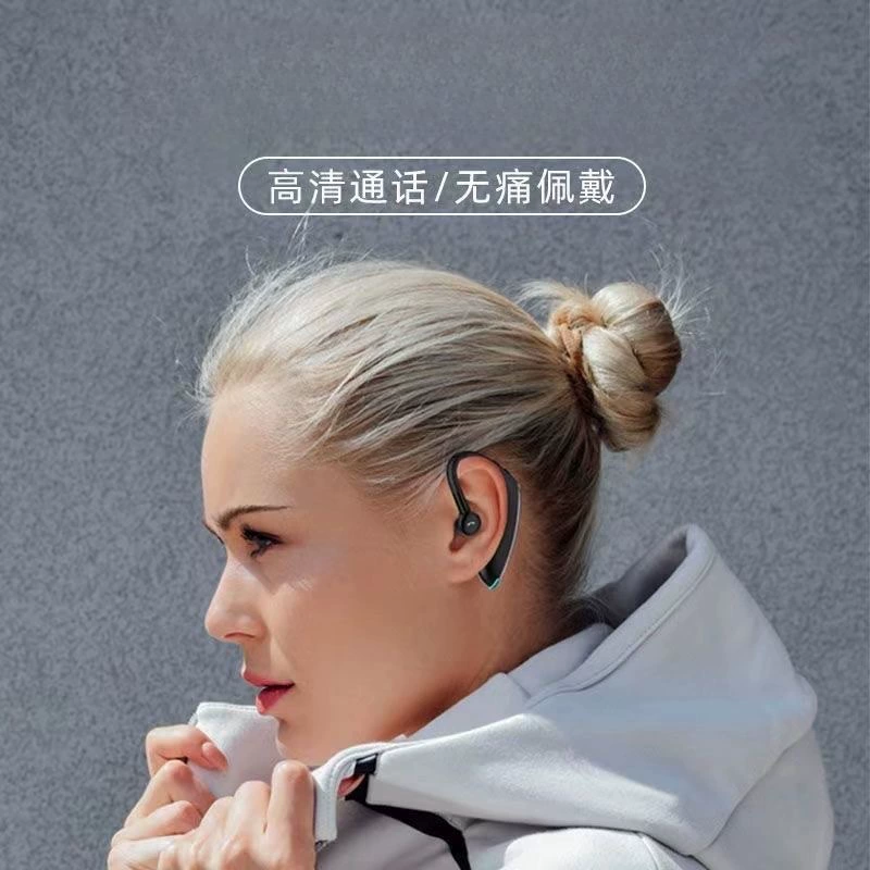 Bluetooth гарнитура F900, одноухой, Bluetooth 5.0, долгий режим работы и шумоподавление