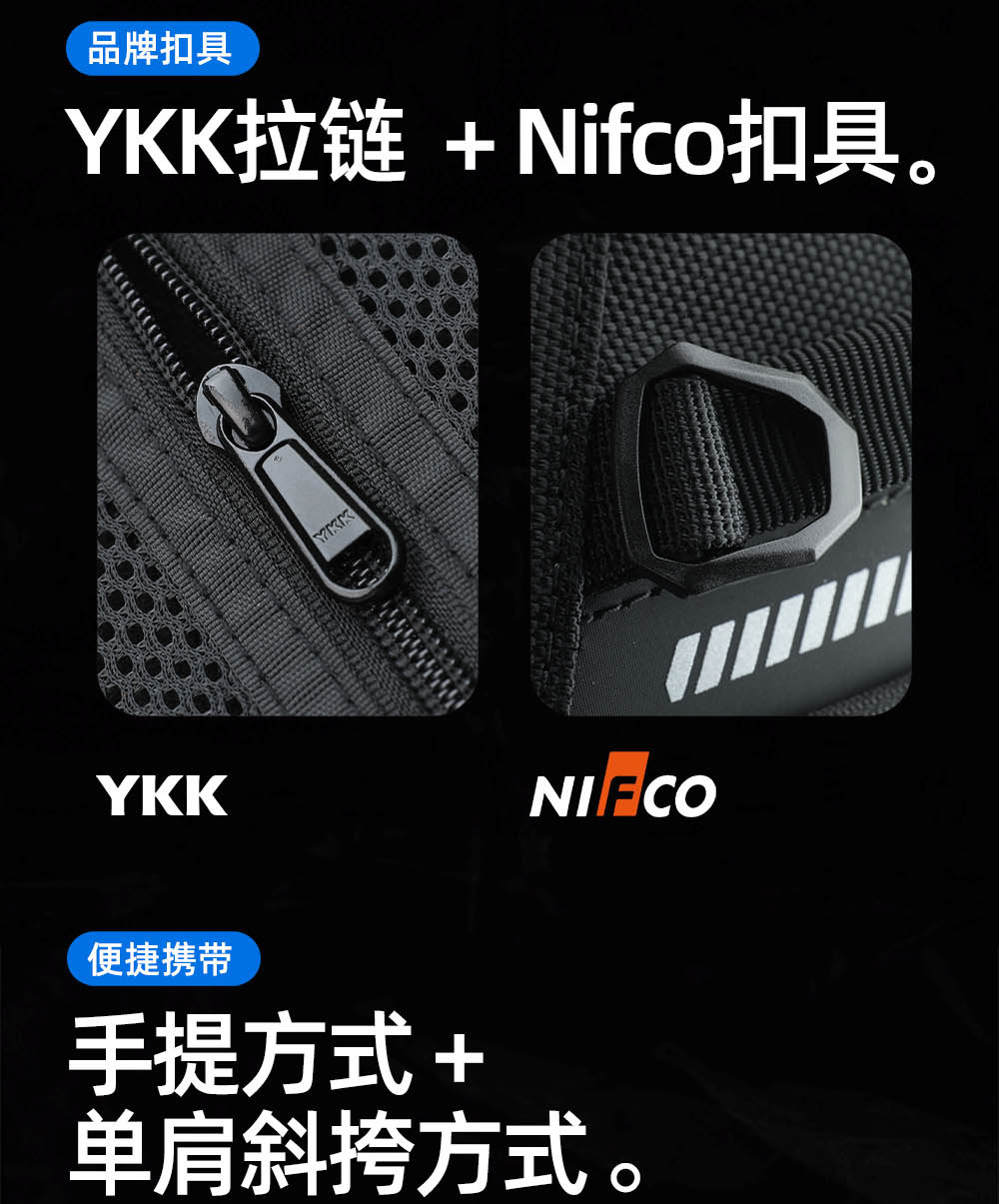 Rhinowalk Motorcycle Fuel Tank Bag Magnetic Quick Release Anti-Theft Adjustable Front and Rear Motorcycle Rider Bag