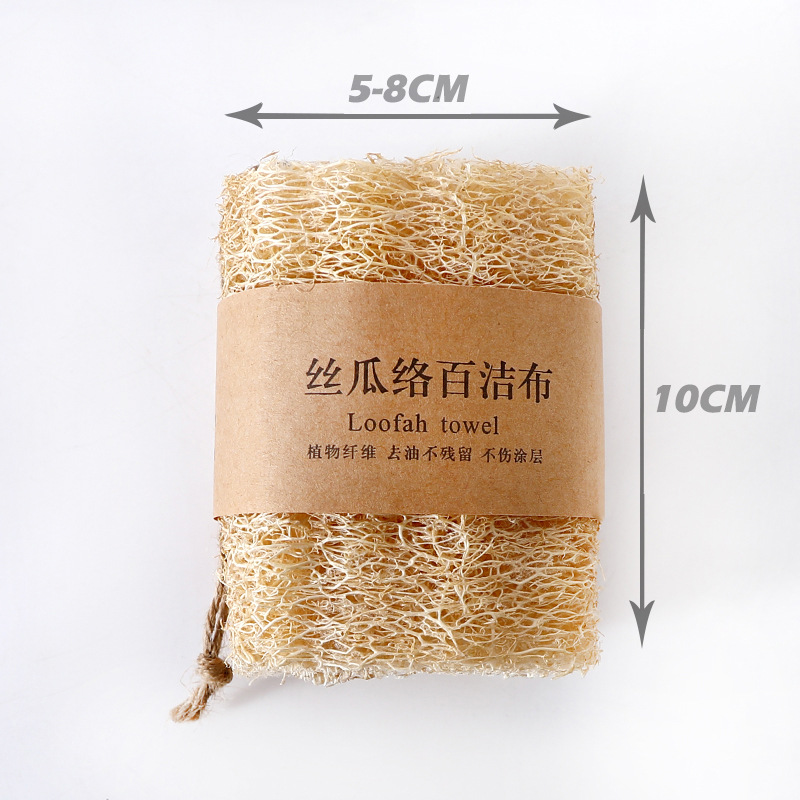 수세미 부분은 길이 10cm, 지름 5cm 이상입니다.