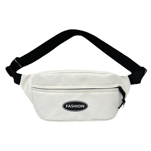 Japanese men's crossbody chest bag outdoor simple fashion crossbody bag waterproof trendy men's bag sports mobile phone waist bag