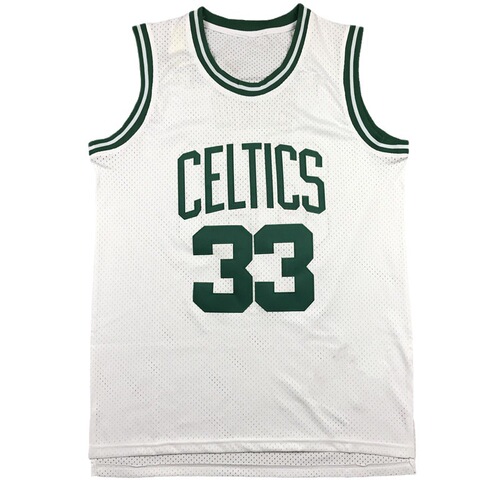 Cross-border American jersey Celtics 5 Garnett 33 Bird 34 Pierce retro embroidered basketball uniform vest