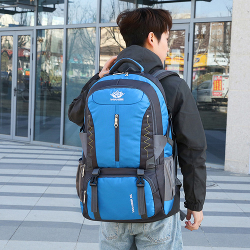  Spring Mountaineering Bag New Large Capacity Outdoor Backpack Men’s and Women’s Travel Bag Backpack Travel Bag