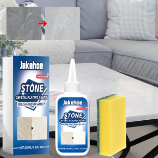 Jakehoe Stone Crystal Plating Agent Kitchen Tile Marble Surface Renewal Care Brightening Maintenance Cleaning Agent