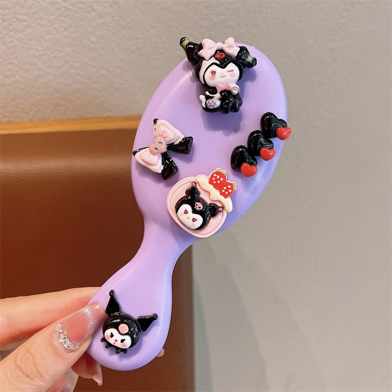 Pein de masaje de cojín de aire para niños Sanliogou niñas pequeñas no lastimas pein de cabello doméstico niñas pein de bolsa de aire esponjosa alta cráneo image 7