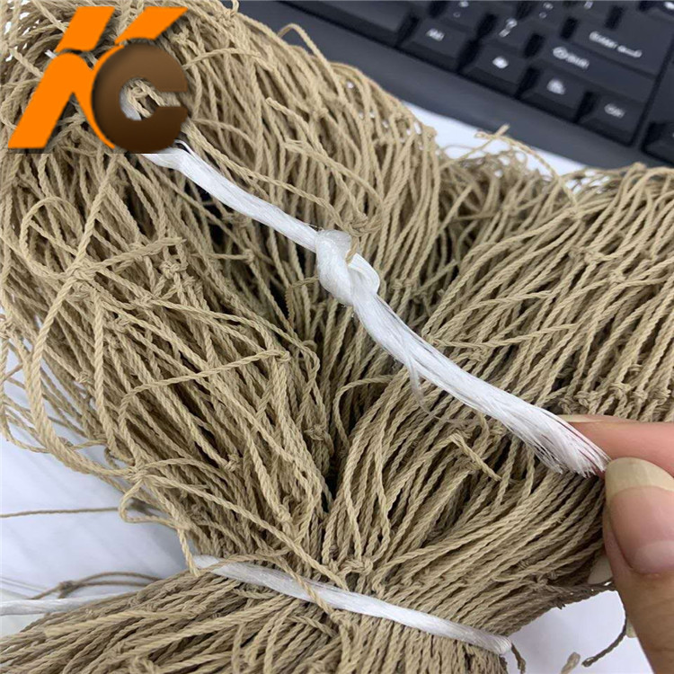 土黄色黑丝HDPE有无结泥鳅池塘防鸟网出口日本泰国