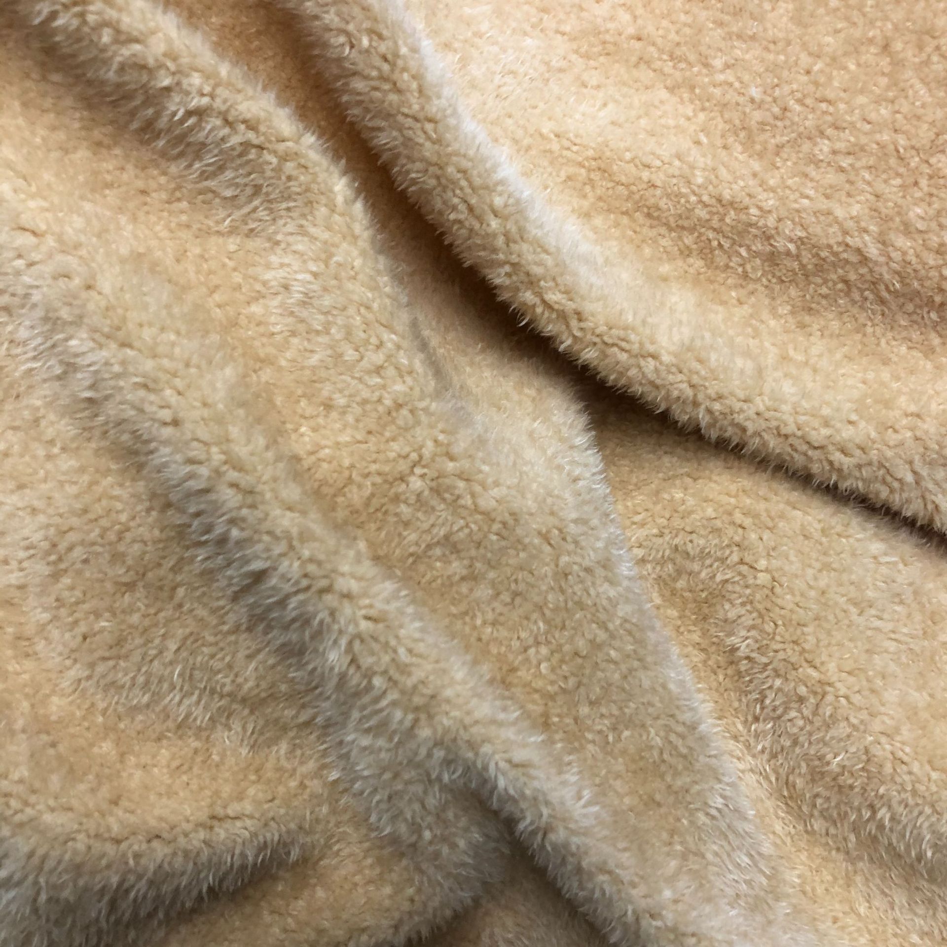 Trigo visón de algodón de peluche de algodón