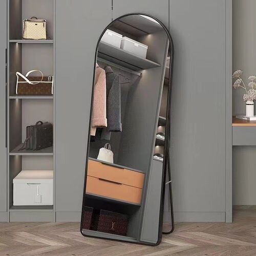 Household dressing mirror, cloakroom, bathroom mirror, wall-mounted, girls' bedroom fitting mirror, clothing store, full body mirror wholesale