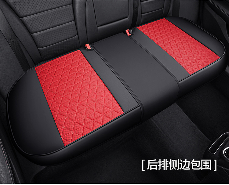 Cross-border generation wholesale perforated leather car seat cushion all-inclusive four-season universal 3D breathable non-slip seat cover