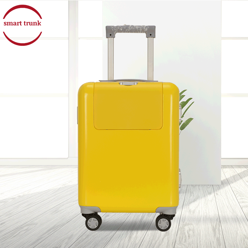 New Kidsren's Trolley Case 16inch Square Abs+Pc Suitcase with Universal Wheels Student Travel Boarding Case