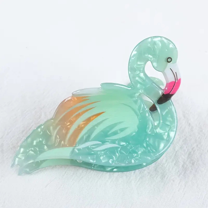 Cartoon Style Style Cartoon Style Women's Flamingo Acrylic Hair Claws