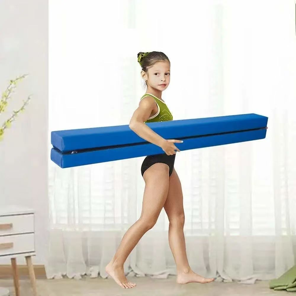 Manufacturer Supplies Amazon Children's Folding Balance Beam Gymnastics Training Equipment Kindergarten Training Test Balance Bridge