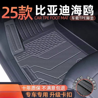 Suitable for BYD Seagull Foot Pad TPE Enclosed 25 Carpet Pad Original Glory Edition Auto Supplies Decoration