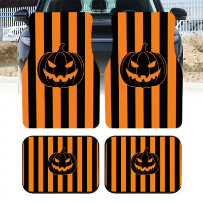 cartoon decorative car floor mats, Avtomobil döşəmə paspasları - t828qcjdhalloween-14-3344cmtwo-piece-set