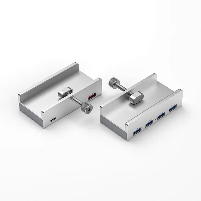 hub transfronterizo ocho en uno multifuncional docking de expansión de puerto de red USB Gigabit docking de expansión tipo-c computadora teléfono móvil