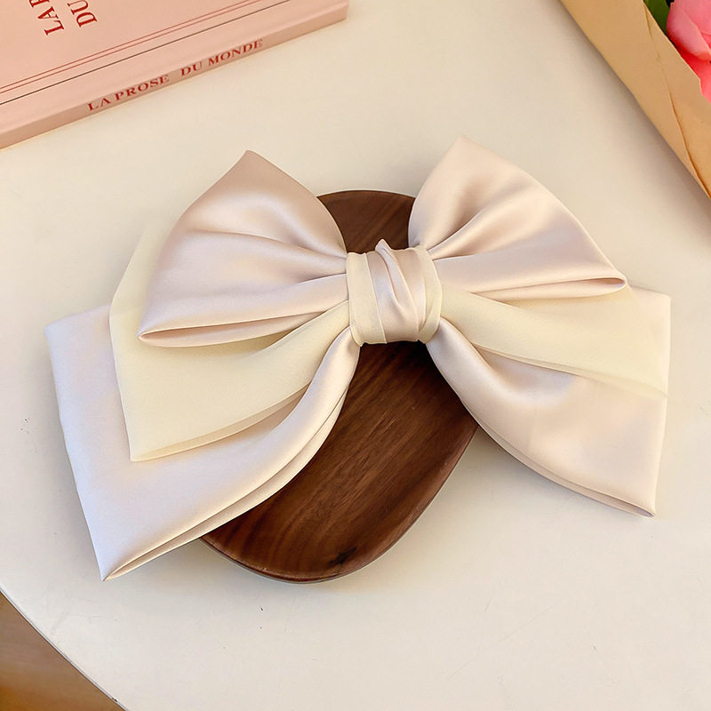 Women's Sweet Bow Knot Alloy Cloth Hair Clip display picture 9