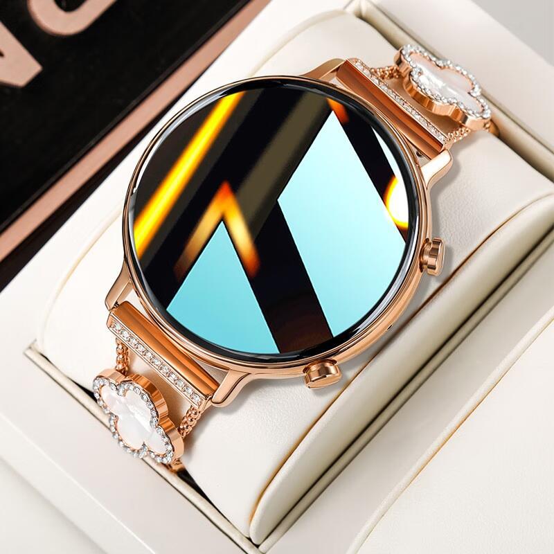 Gw33 Smart Ladies Watch Color Screen Female Bracelet Blood Pressure Bracelet Heart Rate Alarm Clock Step Sports Multi-Function