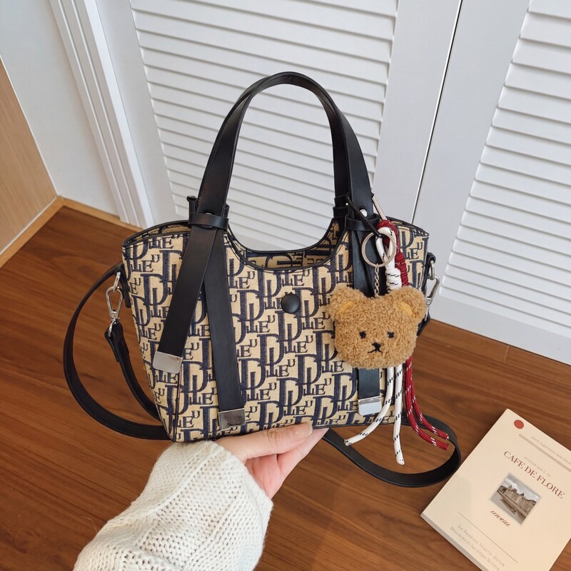 Cross-Border Trendy Women's Bags, New Retro Shoulder Bags, Daily Use Crossbody Bags, Handbags, Intangible Cultural Heritage Zhuang Brocade